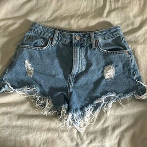 Forever 21 Retro High Rise Denim Shorts
